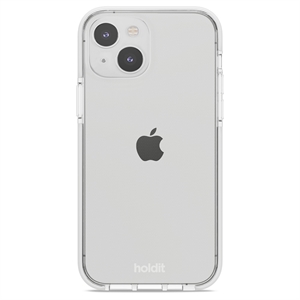 HOLDIT - Seethru Cover Hvid - iPhone 13 & 14