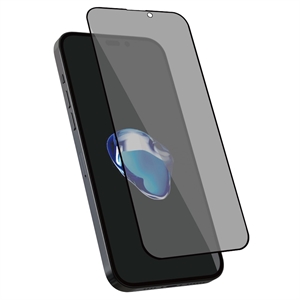 HOLDIT - Fulddækkende Privacy Beskyttelsesglas - iPhone 14 Pro