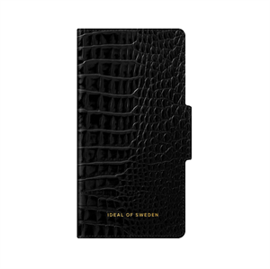 iDeal Of Sweden - Atelier Wallet Neo Noir Croco - iPhone 11 Pro, XS & X