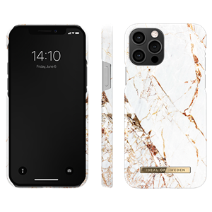 iDeal Of Sweden - Fashion Case Carrara Gold - iPhone 12 & 12 Pro