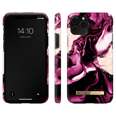 iDeal Of Sweden - Fashion Case Golden Ruby - iPhone 11 Pro, XS & X