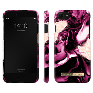 iDeal Of Sweden - Fashion Case Golden Ruby - iPhone 6, 7, 8 & SE