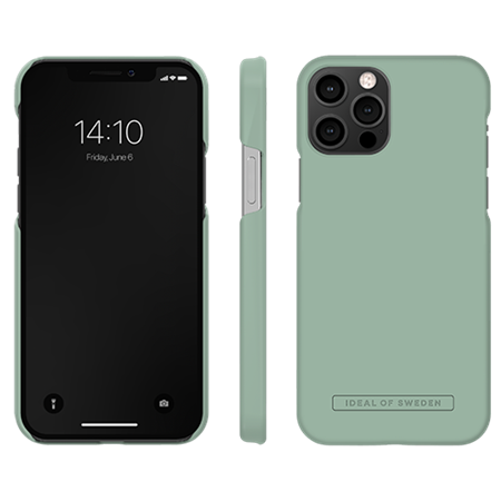 iDeal Of Sweden - Seamless Case Sage Green - iPhone 12 & 12 Pro