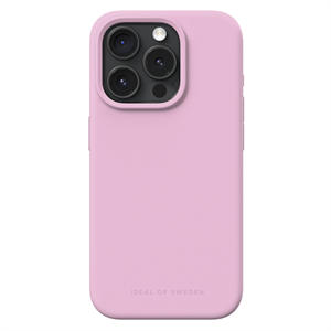 iDeal Of Sweden - Silicone Case Bubblegum Pink - iPhone 15 Pro