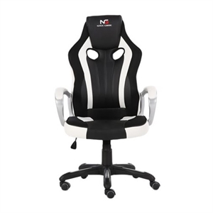 Nordic Gaming Challenger - spillestol - Sort/Hvid