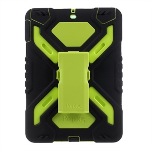 iPad 9.7" Pepkoo Spider Cover - Sort/Lime