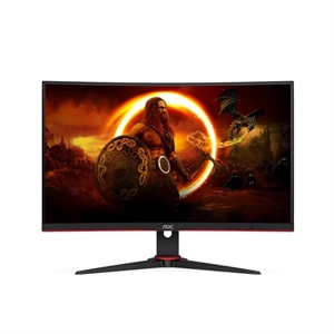 AOC 27" C27G2ZE/BK Curved Gaming skærm 240Hz 1920 x 1080