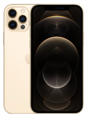 Apple iPhone 12 Pro 128GB Gold - For og bagside