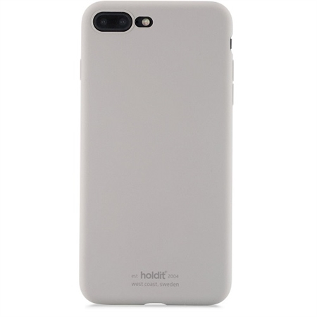 HOLDIT - Silicone Cover Taupe - iPhone 7 Plus & 8 Plus