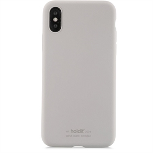 HOLDIT - Silicone Cover Taupe - iPhone X & XS