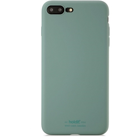 HOLDIT - Silicone Cover Moss Green - iPhone 7 Plus & 8 Plus