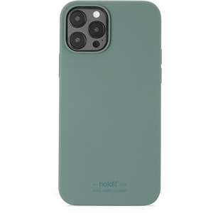 HOLDIT - Silicone Cover Moss Green – iPhone 12/12 Pro