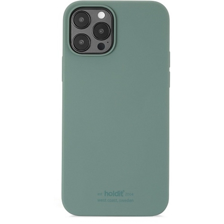 HOLDIT - Silicone Cover Moss Green - iPhone 12 & 12 Pro