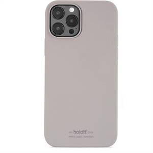 Holdit - Silicone Cover Taupe - iPhone 12 Pro Max