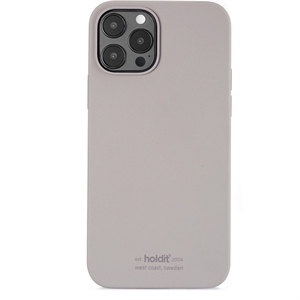 HOLDIT - Silicone Cover Taupe - iPhone 12 Pro Max