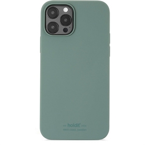 HOLDIT - Silicone Cover Moss Green – iPhone 12 Pro Max
