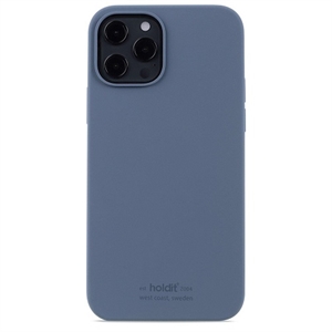 HOLDIT - Silicone Cover Pacific Blue - iPhone 12/12 Pro