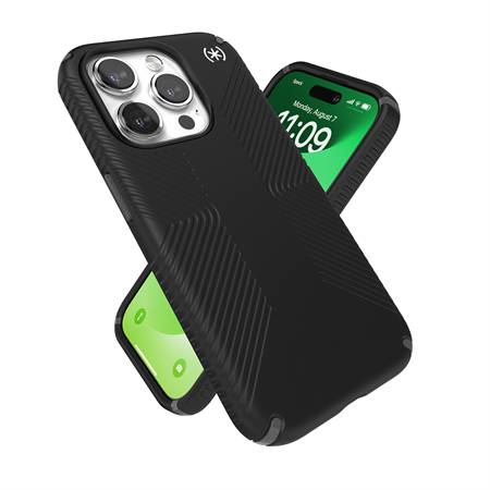 Speck - Presidio Grip Black - iPhone 15 Pro