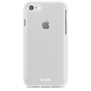 Holdit - Seethru Cover Hvid - iPhone 7, 8 & SE