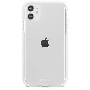 HOLDIT - Seethru Cover Hvid - iPhone 11/XR