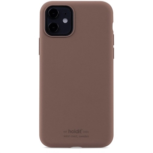 HOLDIT – Silicone Cover Dark Brown – iPhone 11/XR