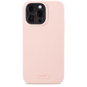 HOLDIT - Silicone Cover Blush Pink - iPhone 13 Pro
