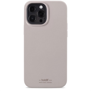 Holdit - Silicone Cover Taupe - iPhone 13 Pro Max
