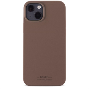 HOLDIT – Silicone Cover Dark Brown – iPhone 13
