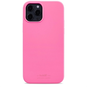 HOLDIT - Silicone Cover Bright Pink - iPhone 12/12 Pro