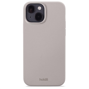 Holdit - Silicone Cover Taupe - iPhone 13 & 14