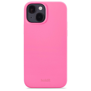 HOLDIT - Silicone Cover Bright Pink - iPhone 14