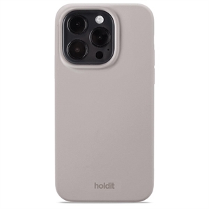 HOLDIT - Silicone Cover Taupe - iPhone 14 Pro