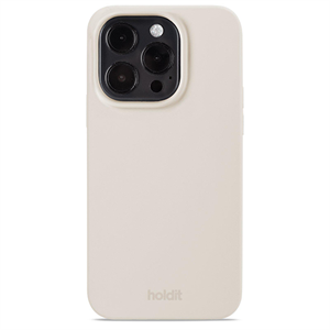 HOLDIT - Silicone Cover Light Beige – iPhone 14 Pro