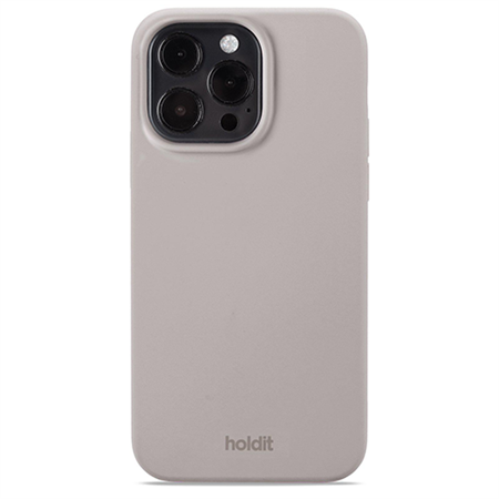 HOLDIT - Silicone Cover Taupe - iPhone 14 Pro Max