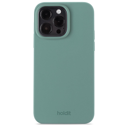 HOLDIT - Silicone Cover Moss Green - iPhone 14 Pro Max