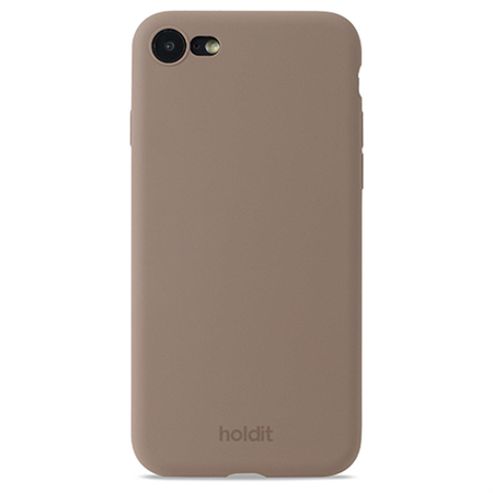HOLDIT - Silicone Cover Mocha Brown - iPhone 7, 8 & SE