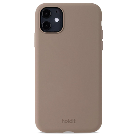 HOLDIT - Silicone Cover Mocha Brown - iPhone 11 & XR