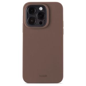 HOLDIT - Silicone Cover Dark Brown – iPhone 14 Pro
