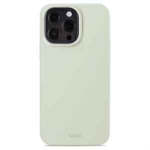 HOLDIT - Silicone Cover White Moss - iPhone 13 Pro