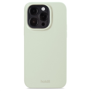 HOLDIT - Silicone Cover White Moss - iPhone 14 Pro