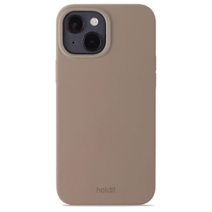 HOLDIT - Silicone Cover Mocha Brown - iPhone 15