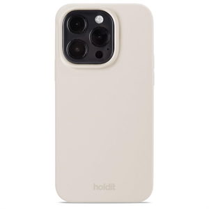 HOLDIT - Silicone Light Beige - iPhone 15 Pro