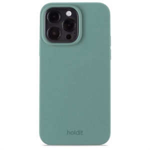 HOLDIT - Silicone Cover Moss Green - iPhone 15 Pro Max
