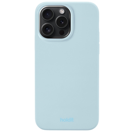 HOLDIT - Silicone Cover Mineral Blue - iPhone 14 Pro Max