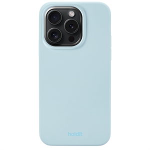Holdit - Silicone Mineral Blue - iPhone 15 Pro