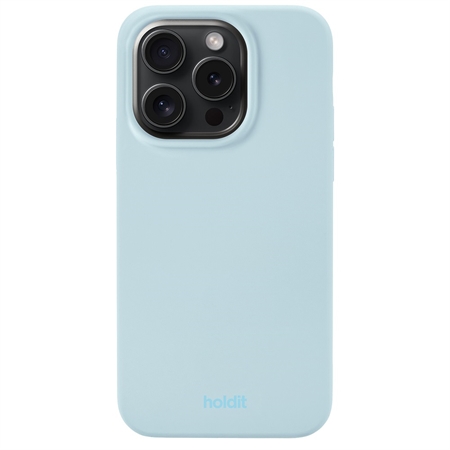 Holdit - Silicone Mineral Blue - iPhone 15 Pro