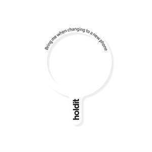 Holdit - MagSafe Ring - Hvid