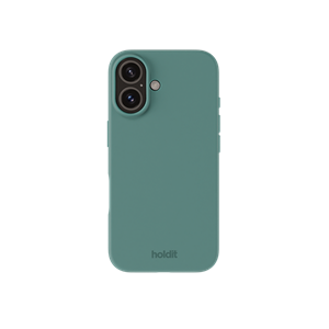 Holdit - Silicone Cover Moss Green - iPhone 16