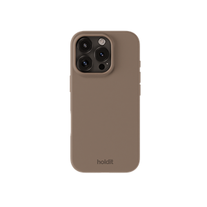 Holdit - Silicone Cover Mocha Brown - iPhone 16 Pro Max