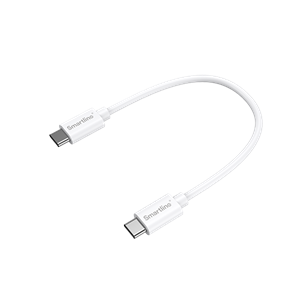 Smartline - USB-C til USB-C 20CM - Hvid